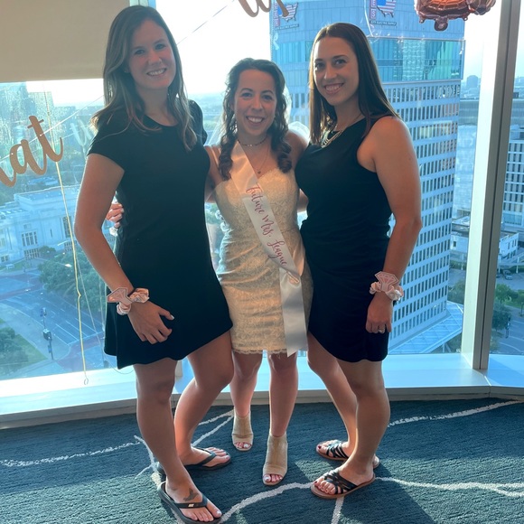 AIDAN Aidan Mattox Ivory Lace Corset Dress - Picture 3 of 8